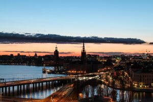[229] Atardecer en Estocolmo Gerardo Ferreyro Salvador