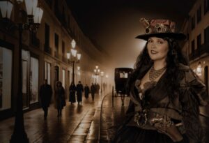 [085] Steam Punk nocturna Victoriano Murillo Lopez
