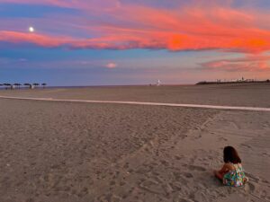 [098] ATARDECER EN GARRUCHA francisco palomar parra