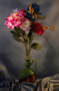 [062] Jarrón con flores Vicente Leis Sánchez