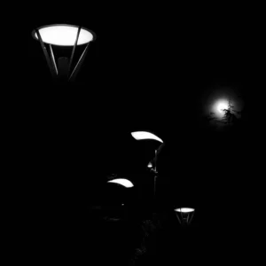 [278] Farolas en la noche Antonio José Álvarez de Castro