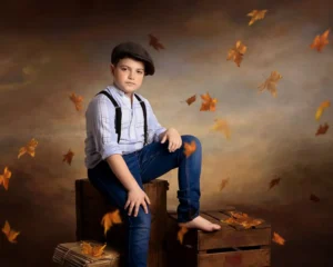 [017] Guille bajo las hojas Antonia Lucia Anaya Morales compressed